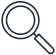 US Domain Registration 6 A magnifying glass with a black background